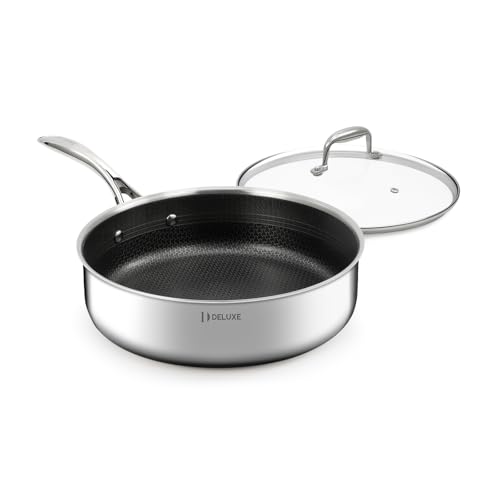 Stainless Steel Skillet with Stay-Cool Handles