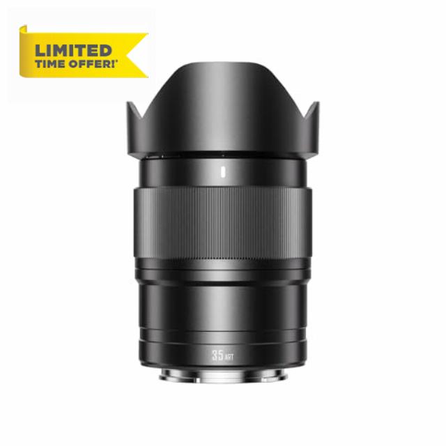 YONGNUO 35MM F1.8 Art Auto Focus Lens for Sony E Mount Black