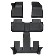 JOULARISE Floor Mats Cargo Mat Backrest Mats for 2020-2024 2025 Ford Explorer 6 Seats Captain Cha...