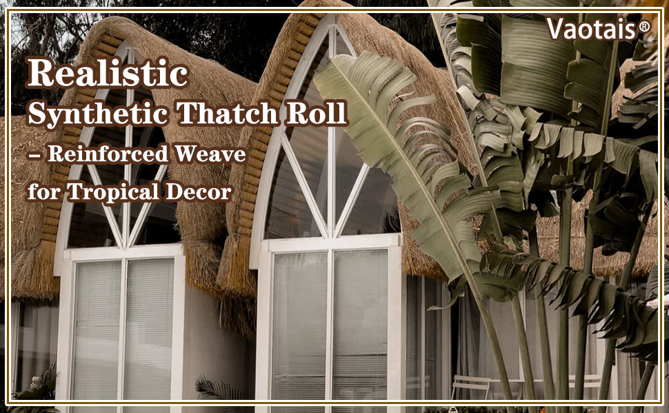 Synthetic Thatch Grass Roof
