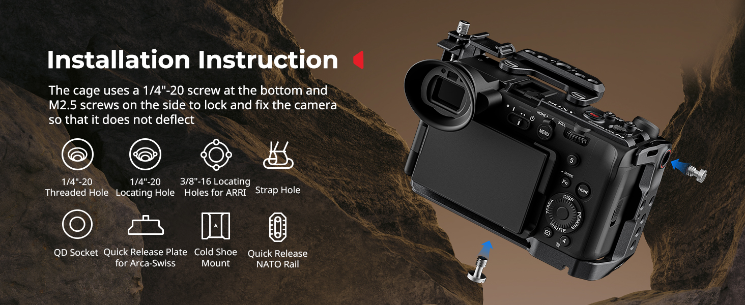 5587 cage for sony fx2