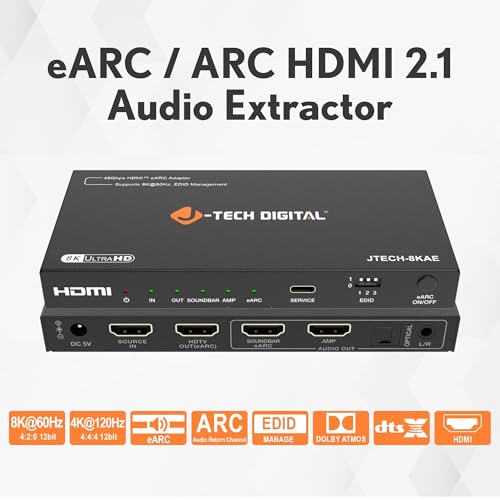 HDMI to Optical L/R Converter Adapter