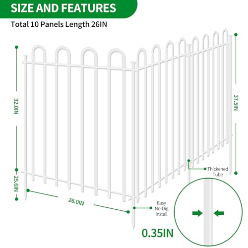Rustproof Tall Animal Barrier Fencing