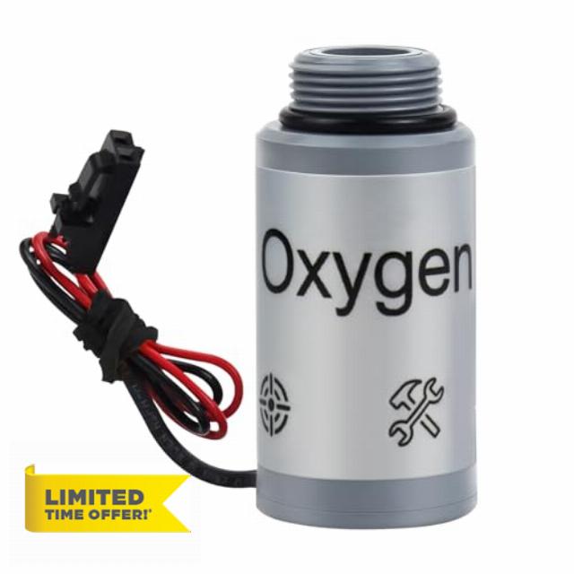 Replacement 16916 Oxygen Sensor for Robinair R-1234yf Machines 16990/16995 Refrigerant Identifiers – Compatible with AC1234 Series (AC1234-4
