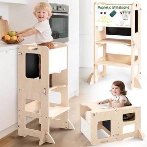 Learning Standing Tower with Chalkboard and Whiteboard
