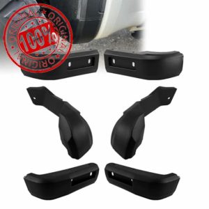 RYANSTAR RACING Mud Flap Replacement Kit Compatible with GMC Sierra 1500 2WD 4WD 2019-2025 & Classic Including Front and Rear Parts Heavy Duty ABS Easy Install Increased Tire Clearance