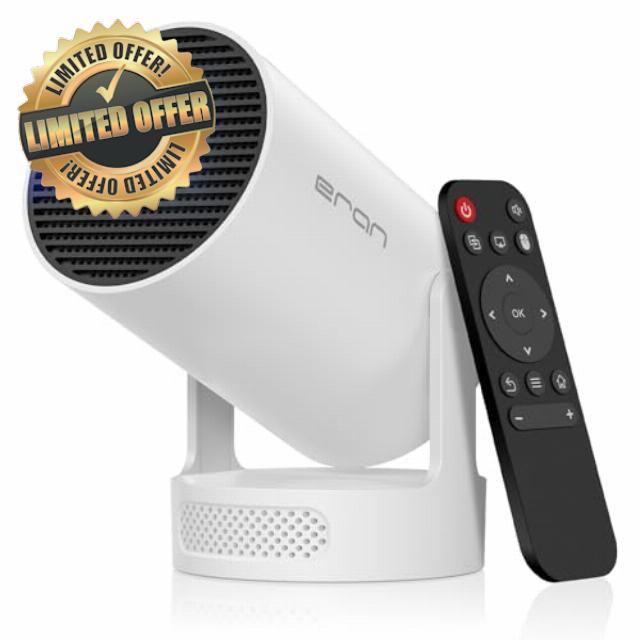 Mini Portable Projector with 4K Support