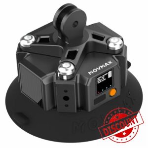 MOVMAX 4.5" Solar Electronic Suction Cup