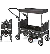 Kolcraft Tiny Steps 2-in-1 Infant and Baby Activity Baby Push Walker Foldable with Wheels, Seated...