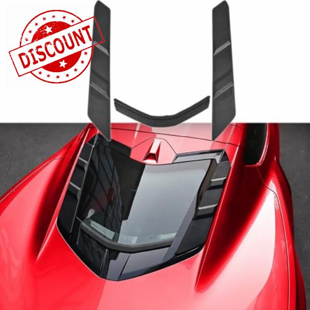 Dry Bay Vent Blocks and Rear Window Spoiler