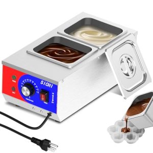 1200W Professional Heated Chocolate Melter w/Stainless Steel Body