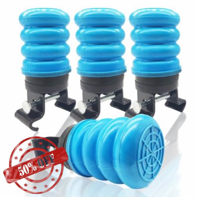 TSS-107-40 | Set of 4 Blue | Trailer Axle with 5000-8000 GAWR