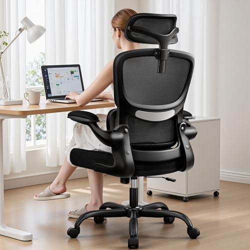 Breathable Mesh Desk Chair with Lumbar Support