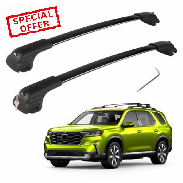 220lbs Roof Rack Cross Bars Compatible with Honda Pilot 2023-2025 Sport TrailSport Touring Elite (Not for LX & EX-L)