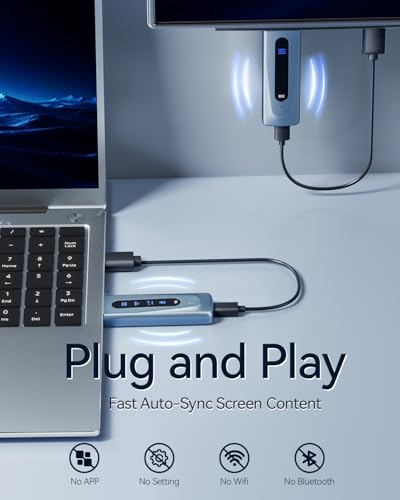 Plug & Play Portable 5G+2.4G Wireless HDMI Extender Kit for 4K Decode Input 1080P Output