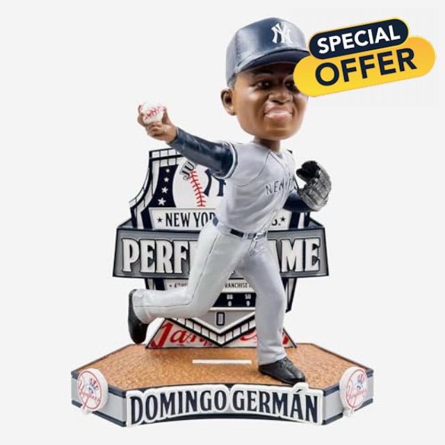 Domingo German New York Yankees Perfect Game Bobblehead MLB Baseball