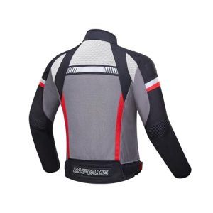 Breathable Mesh Motorcycle Riding Jacket For Men With CE Armored