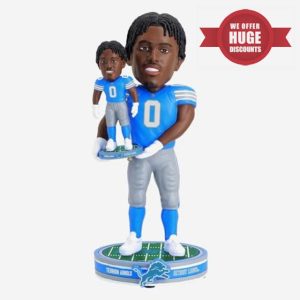 Terrion Arnold Detroit Lions Bobble Dubblz Bobblehead NFL Football
