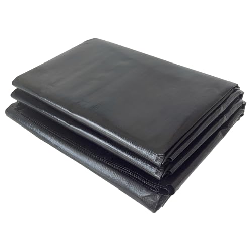 20 x 30 ft Reinforced UV Resistant Black HDPE