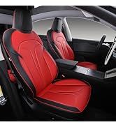 OURPLOT Custom Fit Model Y Seat Covers for 2021-2024 Tesla Model Y Full Coverage Waterproof Breat...