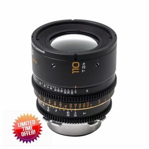 DULENS APO Mini Prime 110mm T2.4 Cine Lens Large Aperture Manual Focus (Black