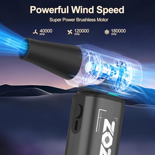 180000PRM Electric Air Duster with Stepless Speed Regulation