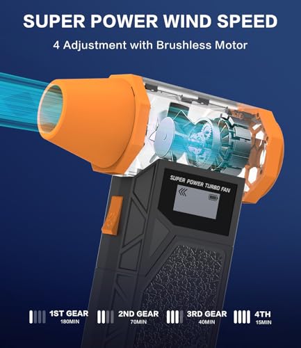 Cordless Rechargeable 8000mAh Mini Duster with Removable Battery