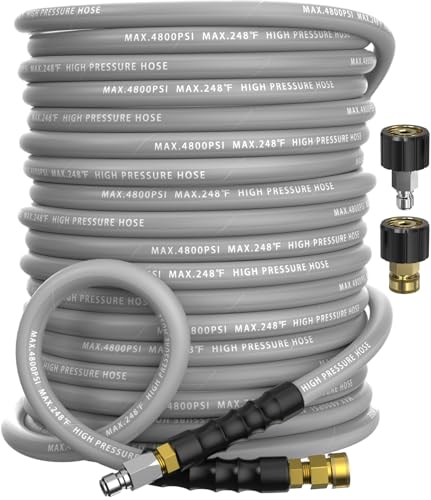 Kink Resistant Steel Braided Layer & NonMarking Rubber for Hot/Cold Water