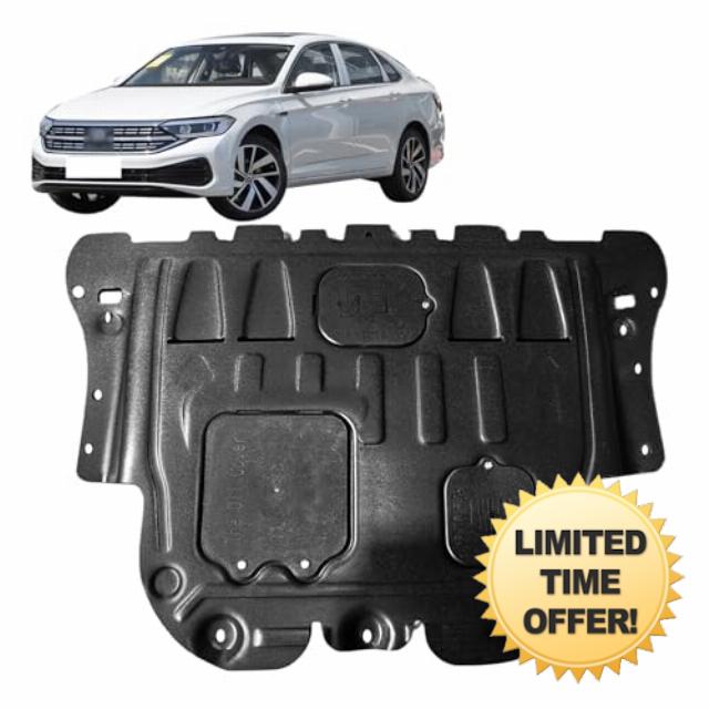 Front Engine Splash Shield Fit for Volkswagen Jetta 2019-2024 Engine Case Guards Suitable for Jetta Under Engine Cover Mud Flaps Directly Replace Original