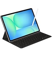 Samsung Galaxy Tab S10 FE+ Book Cover Keyboard Slim &ndash; AI Key for Galaxy Tab S10 FE+, Detachable P...