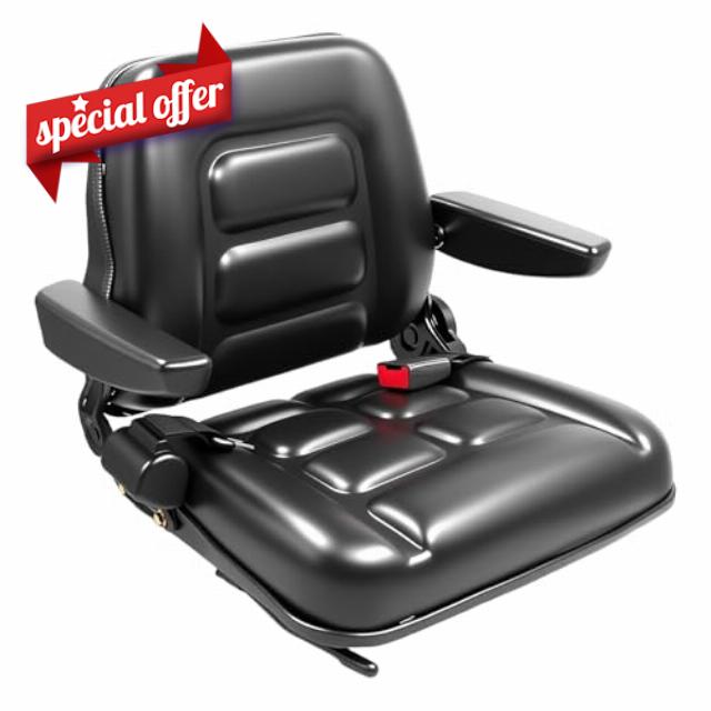 Universal Forklift Seat/Tractor Seat Compatible with Forklifts
