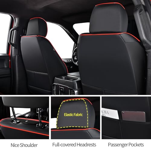 for 2019-2025 Chevy Silverado GMC Sierra 1500 and 2020-2025 2500HD 3500HD Crew Cab(Full Set
