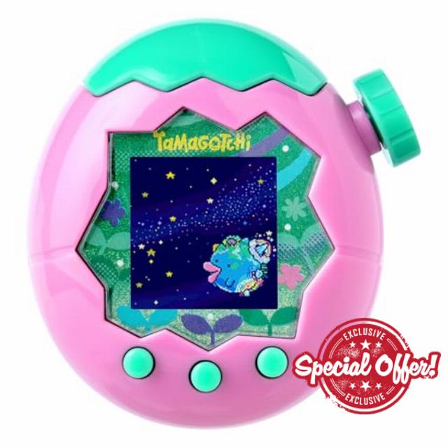 BANDAI Tamagotchi Paradise - Pink Land Recommended Age: 6 years and up. Tamagotchi Paradise