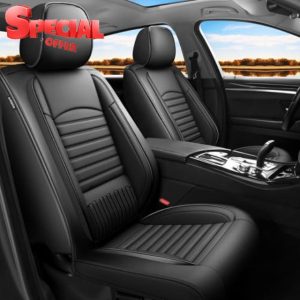 Car Seat Covers Compatible with Chevrolet/Chevy Trax 2015-2025. Waterproof & Breathable Leather. Compatible with Airbag & Easy to Install. All - Weather Seat Cushion Protector(Full Set