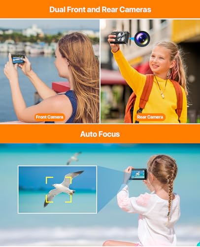 1080P Point and Shoot Cameras with 32 GB Card