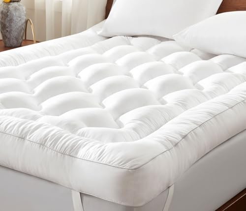 Filled with Breathable Memory Foam Pillow Topper