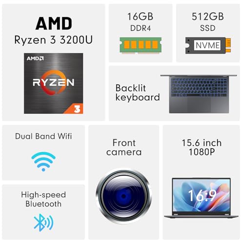 15.6" 16GB DDR4 512GB SSD Touchscreen Notebook