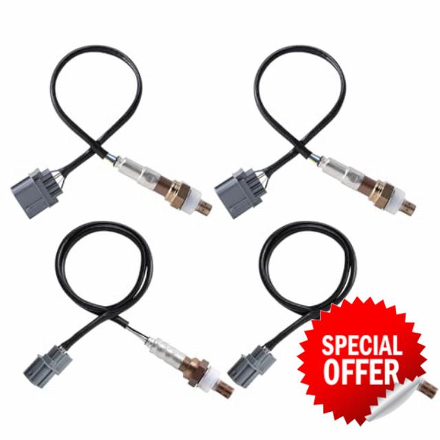 4Pcs Upstream and Downstream Oxygen O2 Sensor for MDX 03-06