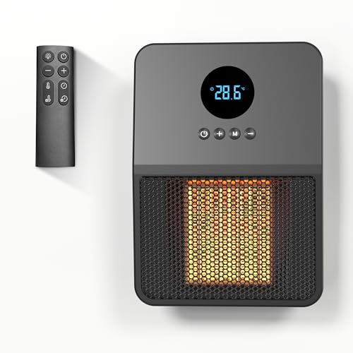 3-IN-1 Portable Heater for Wall Mount/Hook/Desktop