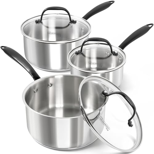 Stainless Steel Sauce Pans with Cool Handle