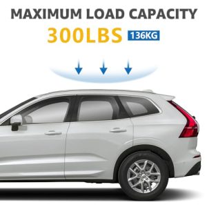 Adjustable Aluminum Heavy Duty 300 LBS Anti-Theft Lock Cargo Carrier Rooftop Crossbar Accessories for Bike