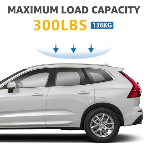 Adjustable Aluminum Heavy Duty 300 LBS Anti-Theft Lock Cargo Carrier Rooftop Crossbar Accessories for Bike