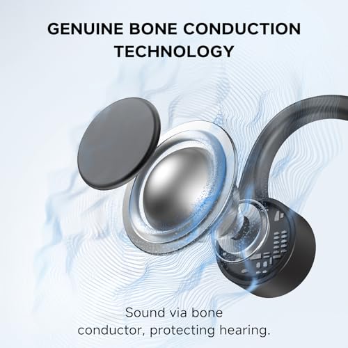 2025 Upgrade Open Ear Bluetooth 5.4 Headphones with Mic