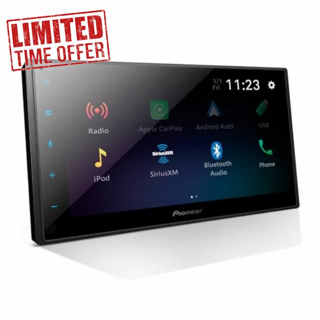 Pioneer DMH-1800NEX 6.8" Double-Din Digital Multimedia Receiver - Built in Bluetooth