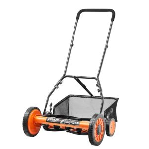 5 Blades Manual Push Mower No Motor