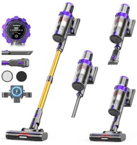 580W 48KPA 65Mins Runtime Self-Standing Vacuum Cleaners for Home