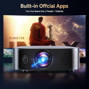 TOF Auto Focus Keystone Smart Projector for Dolby Audio Home Theater Movie