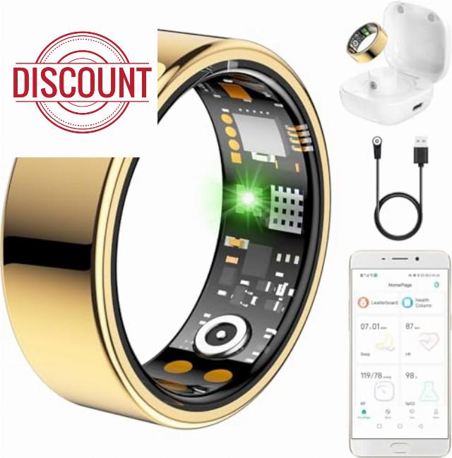 Ring Health Tracker for Women Men