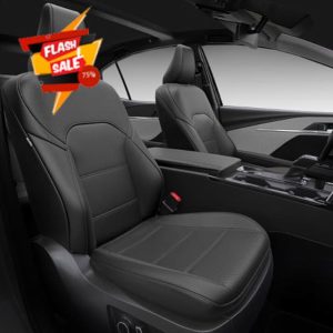 Leather Seat Covers for Toyota Camry 2025 LE SE Hybrid - Custom Fit Car Seat Cover Full Set