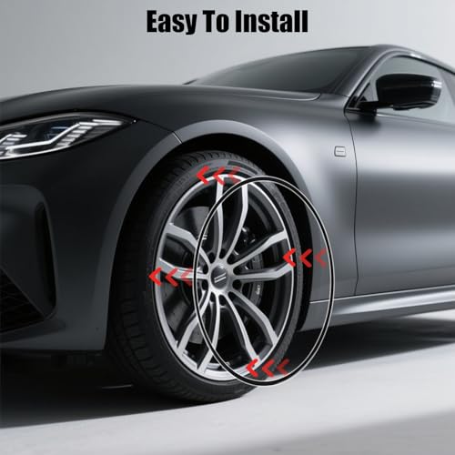 Including Tesla Model Y Rim Protector - Durable Wheel Hub Accessories(Black
